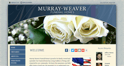 Desktop Screenshot of murrayweaverfuneralhome.com